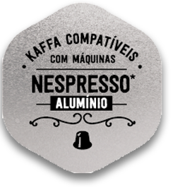 Cápsulas Compatíveis Nespresso Alumínio