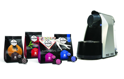 Kit de 100 cápsulas + oferta de máquina Cinza
