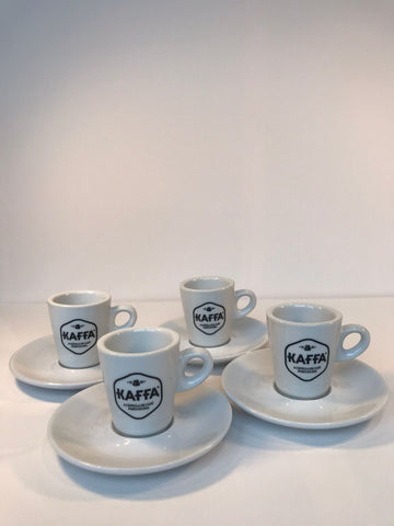 Conjunto de 4 chávenas Kaffa
